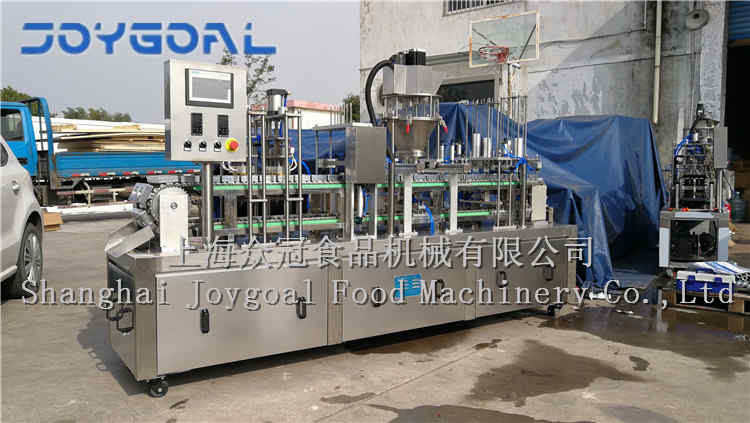 2018-11-30 KFP-2 high speed coffee capsule filling and sealing machine for K-CUP